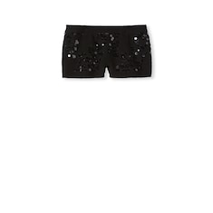 Tweed blend shorts