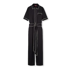GG satin jumpsuit