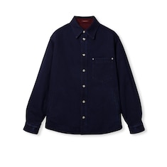 Wendbares Hemd aus Denim und Flanell