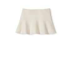 Wool bouclé mini skirt