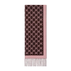 GG wool scarf