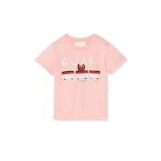 Camiseta de algodón con estampado para bebé
