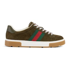 Baskets Gucci Ace avec bande Web pour homme