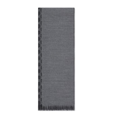 Bufanda de jacquard de lana con GG