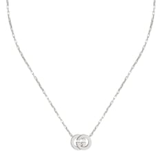Collana Gucci Interlocking con pendente