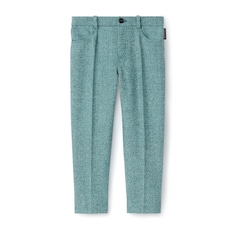 Pantalón infantil de mouliné de lana