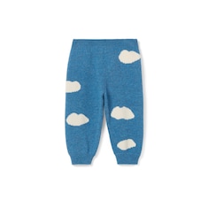 Babyhose aus Wolle mit Stickerei