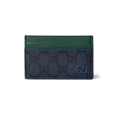 Green GG card case