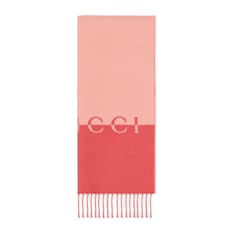 Wool cashmere scarf