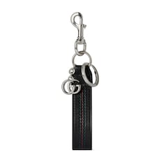 Double G keychain with Web detail 