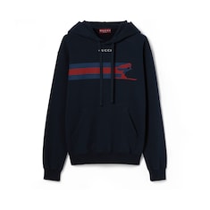 Sweat-shirt en jersey de coton à imprimé