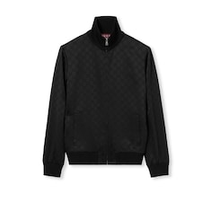 Veste zippée en jacquard GG