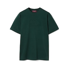 เสื้อยืด Cotton jersey T-shirt with embroidery