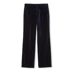 Stretch cotton velvet pant