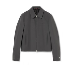 Jacke aus technischem Panama-Stoff