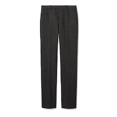 Wool mouliné trousers