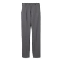 Heavy wool satin trousers