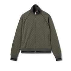 Giacca in jersey GG jacquard con zip