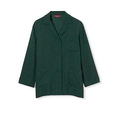 เสื้อเชิ้ต GG silk jacquard shirt