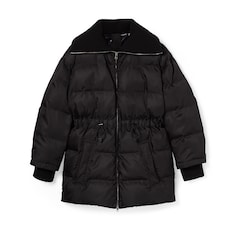 Gabardine fine nylon jacket with logo