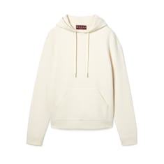 Sweatshirt aus Piqué-Strick aus Wolle und Kaschmir