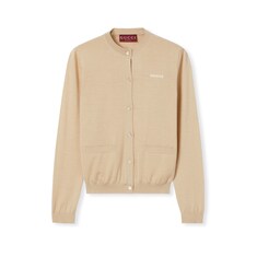 Cardigan aus Kaschmir und Seide