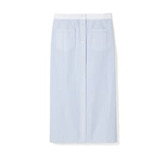 Gonna in cotone fil coupé Gucci