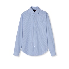 Hemd aus Baumwollpopeline mit Stickerei