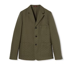 Veste en toile GG mélange de coton