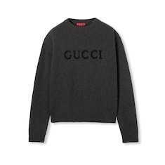 Maglione in maglia di lana e cashmere a coste