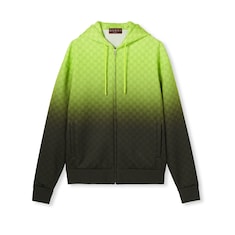 Giacca con cerniera in neoprene leggero stampato