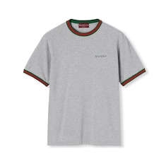 T-shirt en jersey de coton avec broderie