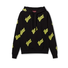 Embroidered cotton jersey sweatshirt