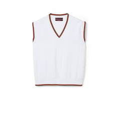 Gilet avec finitions bande Web