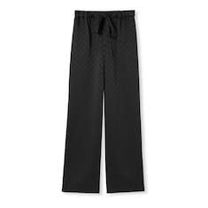 Pantalone in raso GG