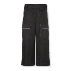 Pantalón de jacquard de tejido técnico con GG