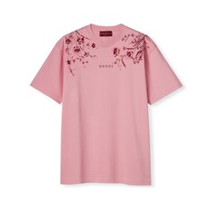 T-Shirt aus weichem Baumwolljersey mit Print