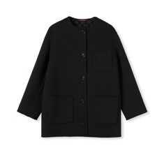 Wendbare Jacke aus Wolle und Seide