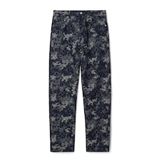 Pantalone in denim GG jacquard