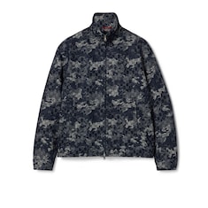 Veste en denim à jacquard GG