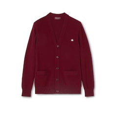 Cárdigan de lana de cashmere con bordado