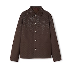 Veste matelassée en toile GG