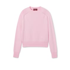 Wool cashmere sweater with embroidery