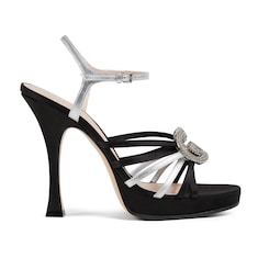 Décolleté donna con Incrocio GG con cristalli