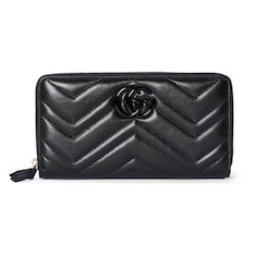 GG Marmont zip around wallet