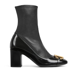 Damenstiefelette mit halbem Horsebit