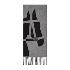 Schal aus Wolle mit Jacquardmuster