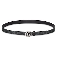 Ceinture fine réversible GG Marmont