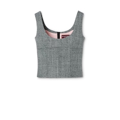 Wool grisaille top