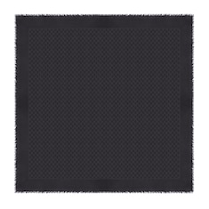 GG silk wool lamé shawl